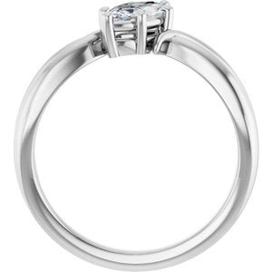 Sterling Silver 8x4 mm Marquise Ring Mounting – image 3