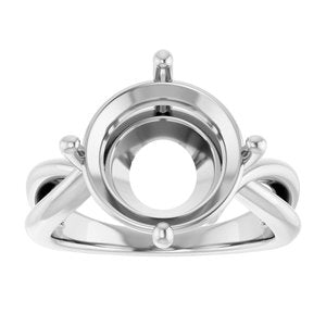 Platinum 12 mm Round Ring Mounting – image 6