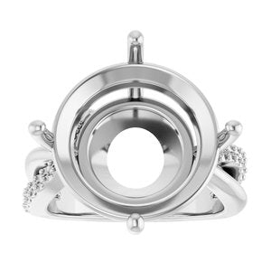 Platinum 16 mm Round Ring Mounting – image 6