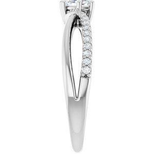 Platinum 5x3 mm Marquise Ring Mounting – image 7