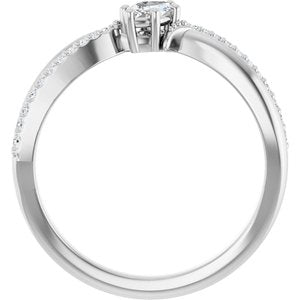 Platinum 5x3 mm Marquise Ring Mounting – image 3