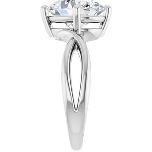 Continuum Sterling Silver 11x9 mm Oval Ring Mounting – image 7