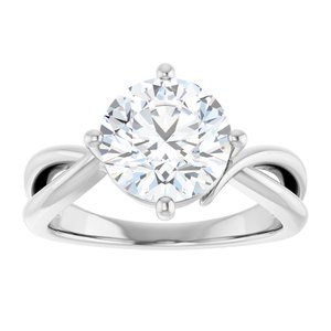 Platinum 8.8 mm Round Ring Mounting – image 5