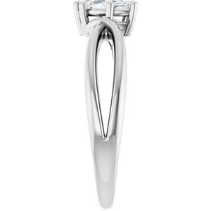 14K X1 White Gold 7x3.5 mm Marquise Ring Mounting – image 7