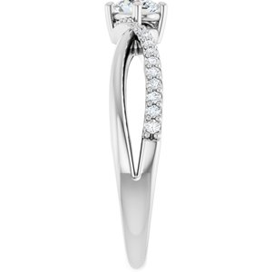 Sterling Silver 4.5x3.5 mm Oval Ring Mounting – image 7