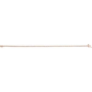 18K Rose Gold 7/8 CTW Natural Diamond Line 7 1/4" Bracelet – image 2
