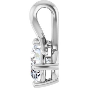 Sterling Silver 7x5 mm Oval Pendant Mounting – image 5