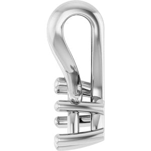 10K White Gold 6x3.5 mm Marquise Pendant Mounting – image 6