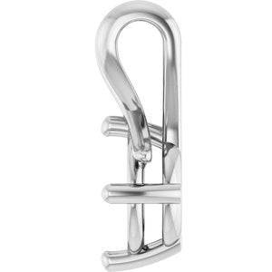 Platinum 7.4 mm Round Pendant Mounting – image 6