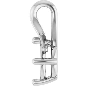 Continuum Sterling Silver 7 mm Round Pendant Mounting – image 6
