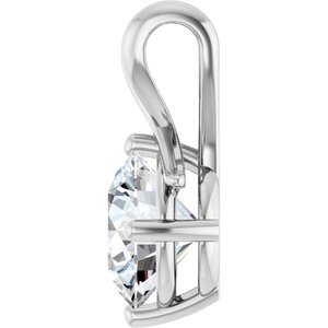 Sterling Silver 9 mm Round Pendant Mounting – image 5