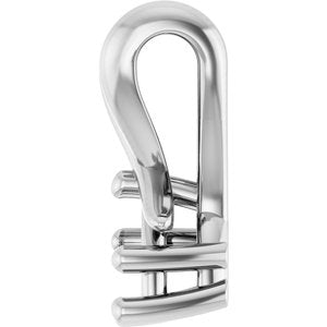 18K White Gold 4.5x3 mm Pear Pendant Mounting – image 6