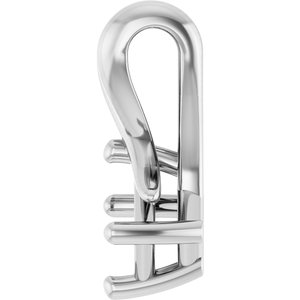 Sterling Silver 4.5x3 mm Emerald Pendant Mounting – image 6