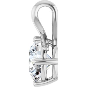 Platinum 8.2 mm Round Pendant Mounting – image 5