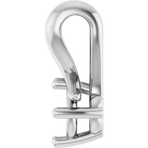 18K White Gold 3.75 mm Round Pendant Mounting – image 6