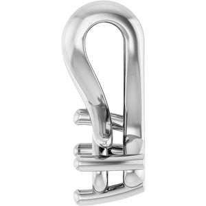 14K White Gold 4x3 mm Oval Pendant Mounting – image 6