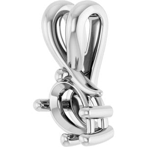 Sterling Silver 6x4 mm Pear Pendant Mounting – image 4