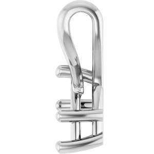 10K White Gold 9x6 mm Pear Pendant Mounting – image 6