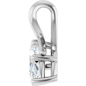 Sterling Silver 10x5 mm Marquise Pendant Mounting – image 5