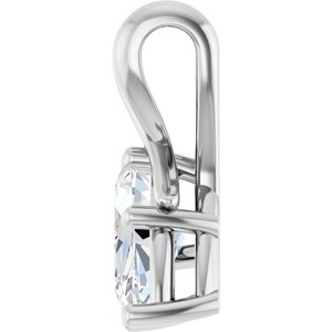 Sterling Silver 12x6 mm Marquise Pendant Mounting – image 5
