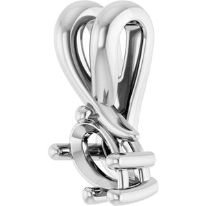 Platinum 5x3 mm Pear Pendant Mounting – image 4
