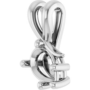 Sterling Silver 7x5 mm Pear Pendant Mounting – image 4