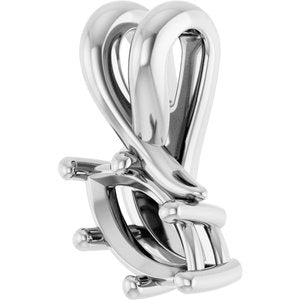 Platinum 7x3.5 mm Marquise Pendant Mounting – image 4
