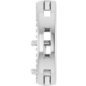 Sterling Silver 5.5x5.5 mm Square Pendant Mounting – image 6