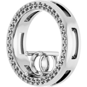 Platinum 5.2 mm Round Pendant Mounting – image 4