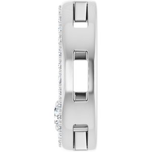 Continuum Sterling Silver 3 mm Round Pendant Mounting – image 5