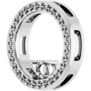 Sterling Silver 3 mm Round Pendant Mounting – image 4