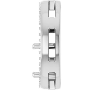 18K White Gold 8 mm Round Pendant Mounting – image 6