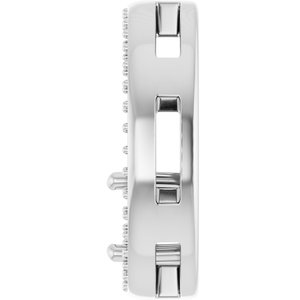 10K White Gold 5.5 mm Round Pendant Mounting – image 6