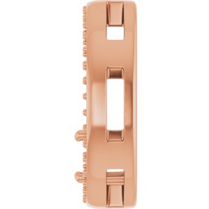 14K Rose Gold 4.4 mm Round Pendant Mounting – image 6