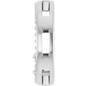 10K White Gold 4.1 mm Round Pendant Mounting – image 6