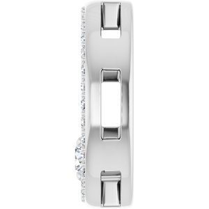 Continuum Sterling Silver 3.2 mm Round Pendant Mounting – image 5