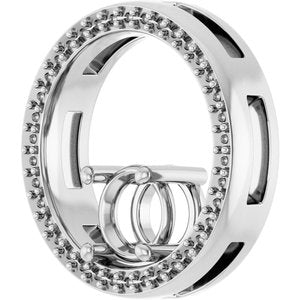 Continuum Sterling Silver 6 mm Round Pendant Mounting – image 4