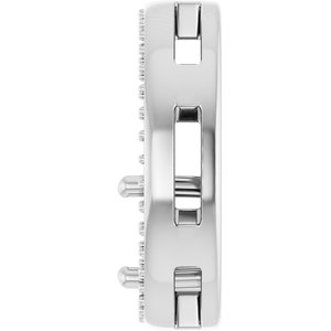 14K X1 White Gold 6.5 mm Round Pendant Mounting – image 6