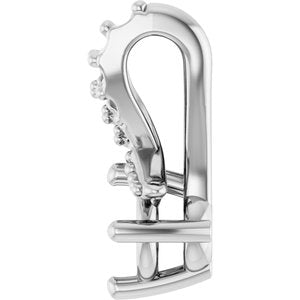 Continuum Sterling Silver 3.5 mm Round Pendant Mounting – image 6