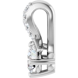 Sterling Silver 4x3 mm Oval Pendant Mounting – image 5