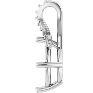 Platinum 11 mm Round Pendant Mounting – image 6