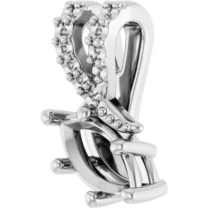 10K White Gold 7x3.5 mm Marquise Pendant Mounting – image 4