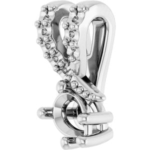Continuum Sterling Silver 4x3 mm Pear Pendant Mounting – image 4