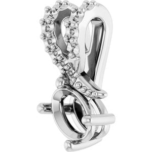 Continuum Sterling Silver 5x3.5 mm Oval Pendant Mounting – image 4
