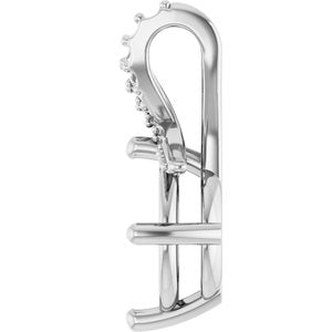 Continuum Sterling Silver 9.4 mm Round Pendant Mounting – image 6