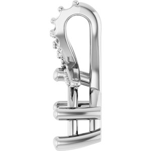 Continuum Sterling Silver 7x5 mm Pear Pendant Mounting – image 6