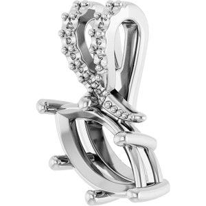 Continuum Sterling Silver 10x5 mm Marquise Pendant Mounting – image 4