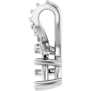 10K White Gold 8x4.5 mm Marquise Pendant Mounting – image 6