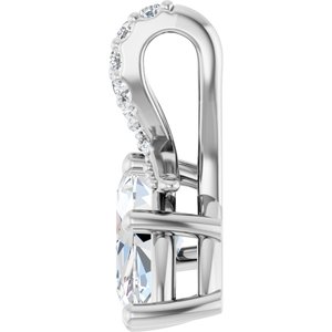 Sterling Silver 11x5.5 mm Marquise Pendant Mounting – image 5