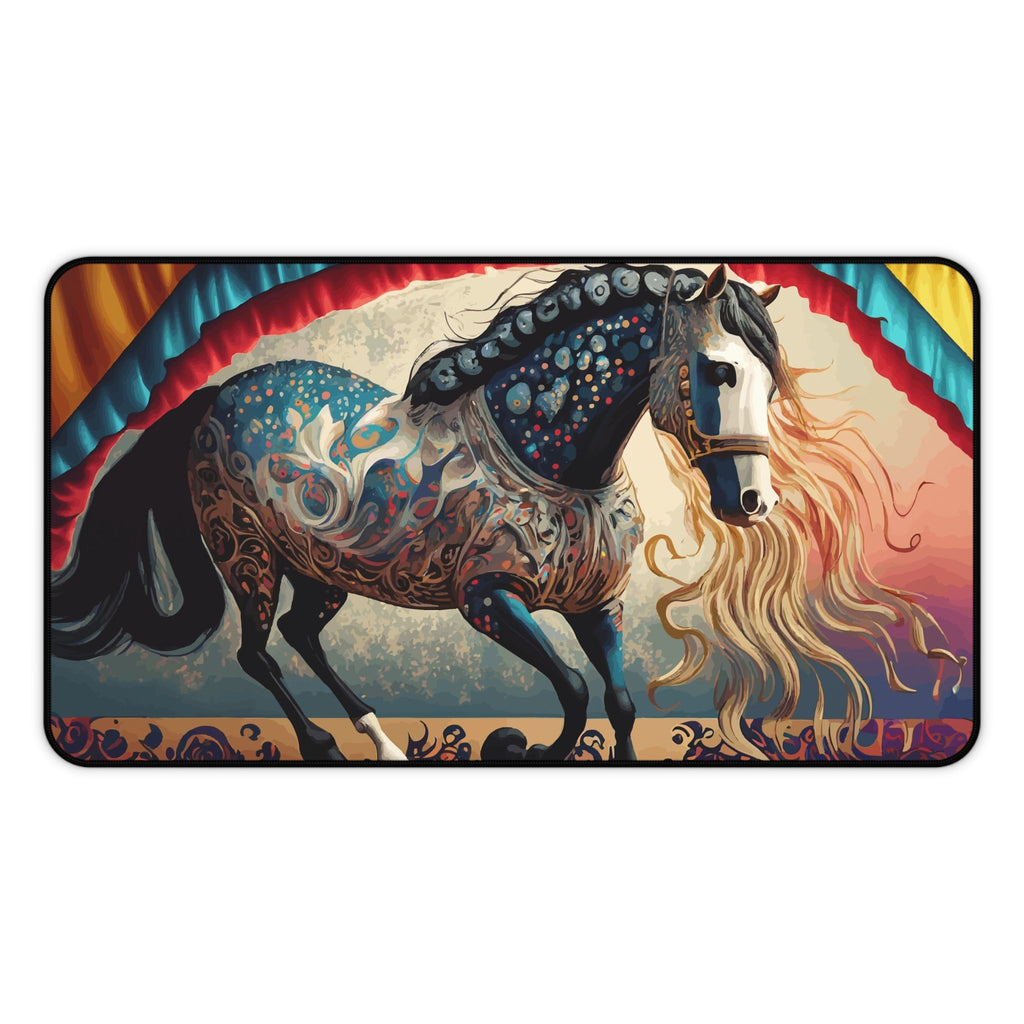 Bejeweled Horse Design Large Desk Mats